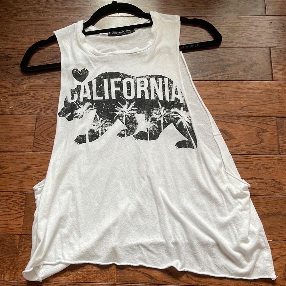 Rock rose classic tank
